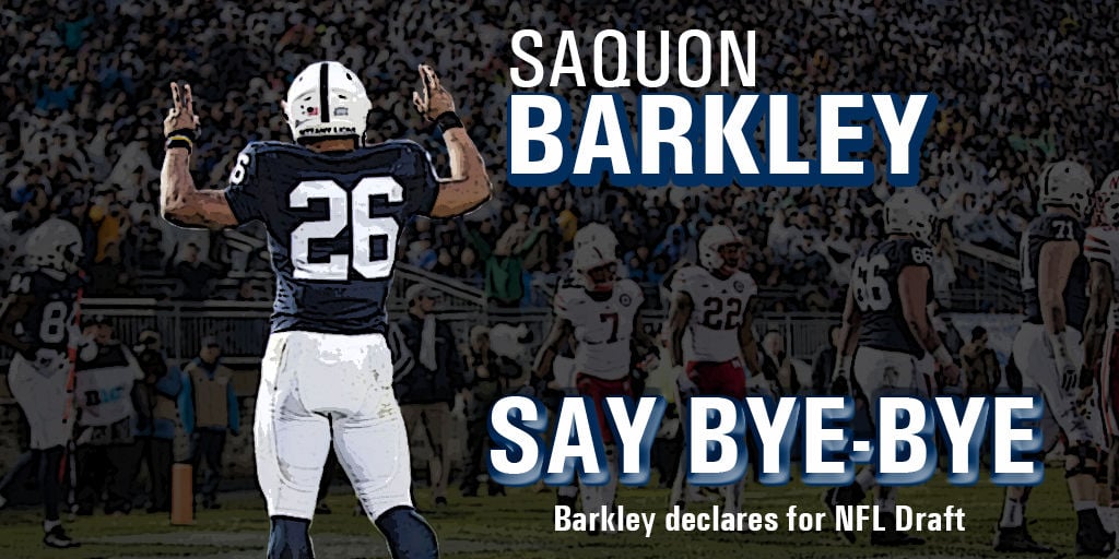 Penn State RB Saquon Barkley Declares for NFL Draft - Stadium