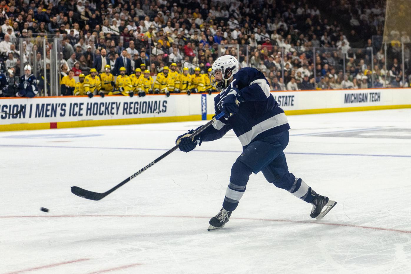 Former Penn State men's hockey forward Nikita Pavlychev re-signs with  Ontario Reign, Penn State Men's Hockey News