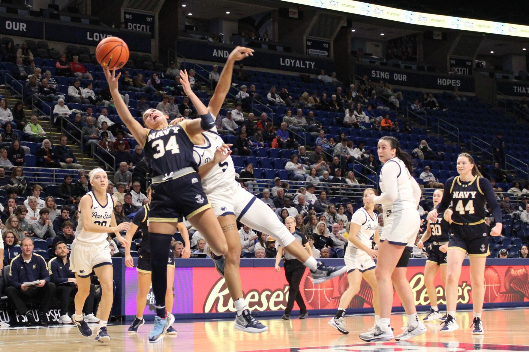 Penn State Women's Basketball Leilani Kapinus Shines In Win Over Navy ...