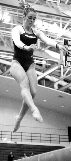 Kate Stopper Routine on beam gets win | Archived News | Daily Collegian ...