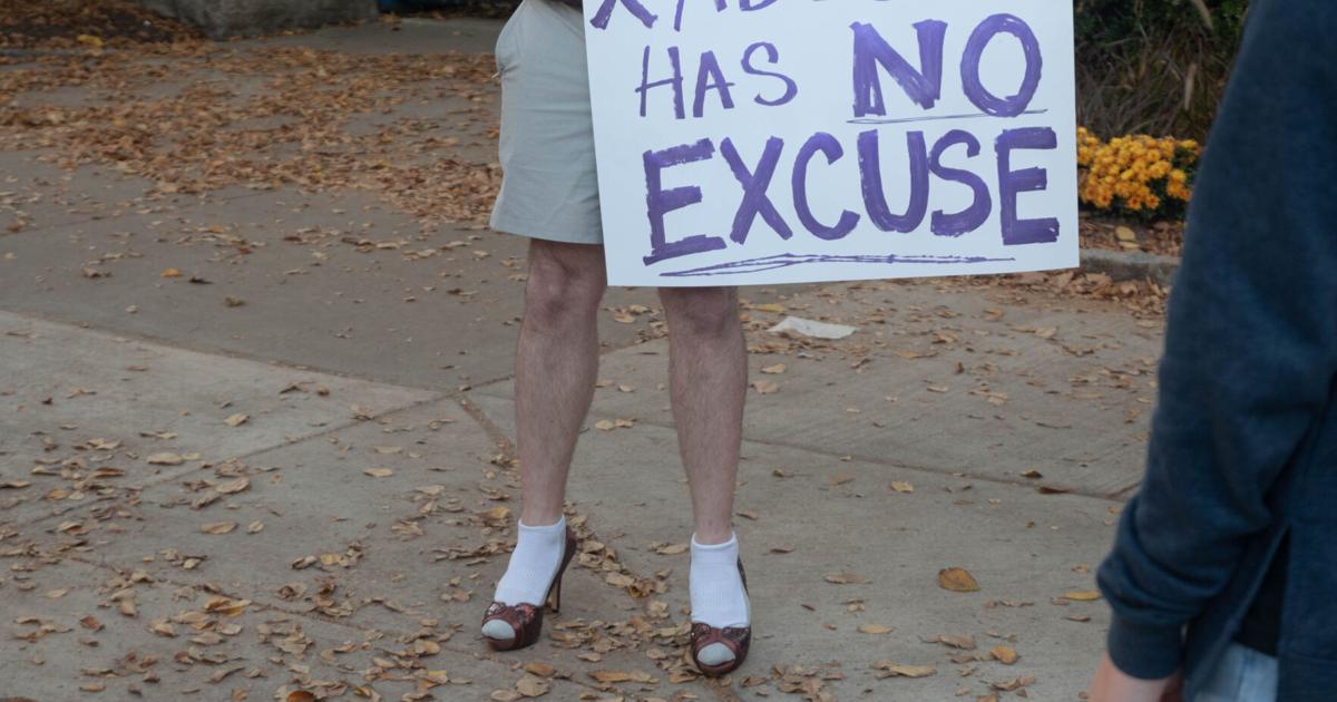 Footwear Checklist.pdf walk a mile in her shoes, guys heels with just sign in | | psucollegian.com