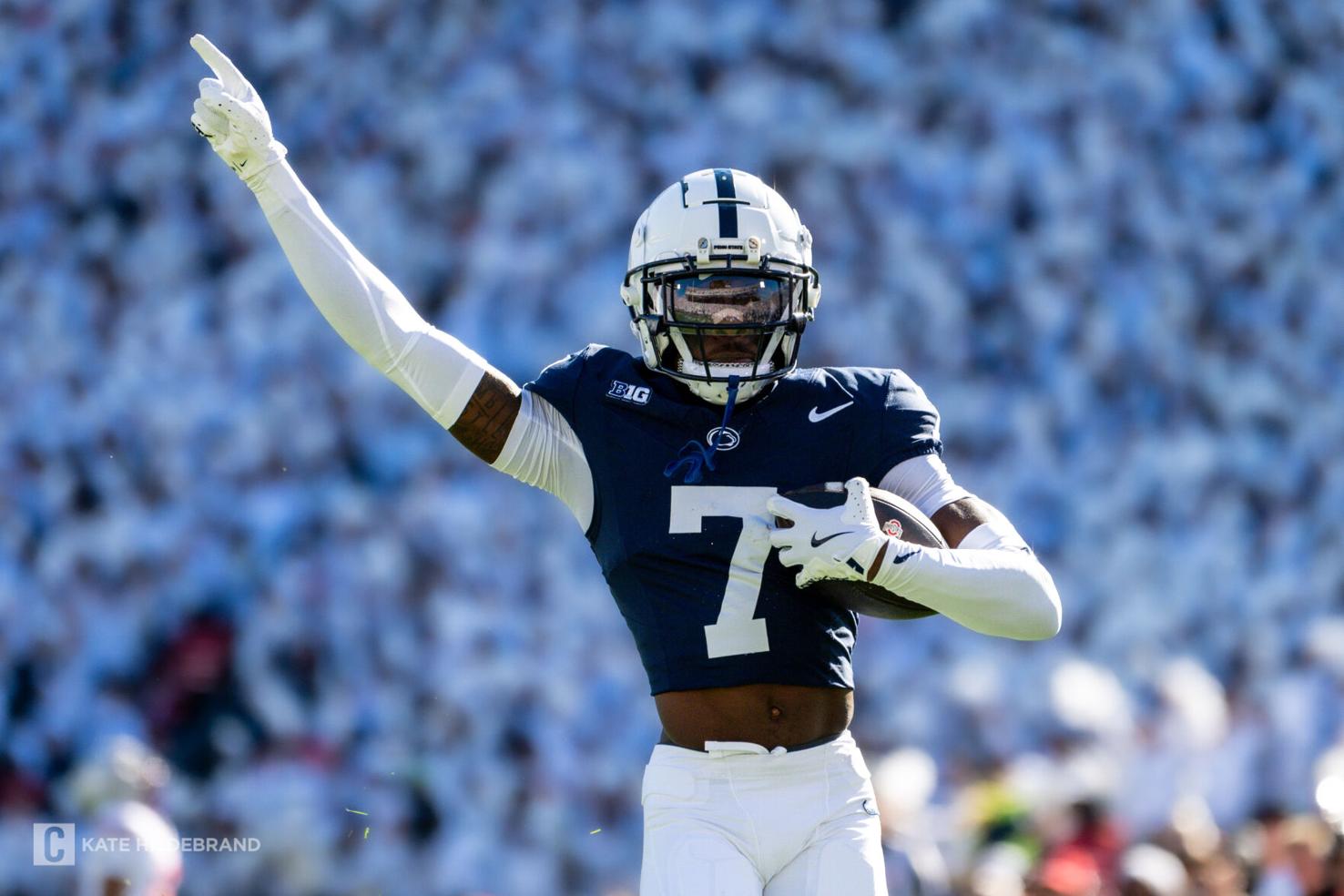 PSU Football vs. Ohio State, Zion Tracy picksix