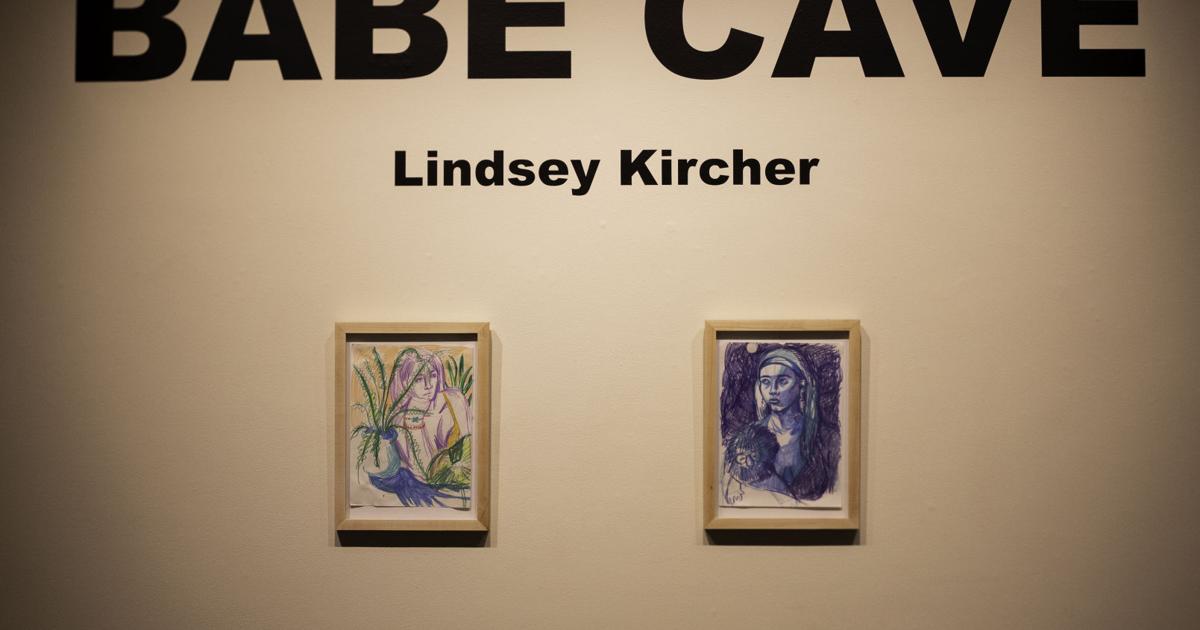 Student displays art exhibit, 'Babe Cave' in the HUB-Robeson Center ...