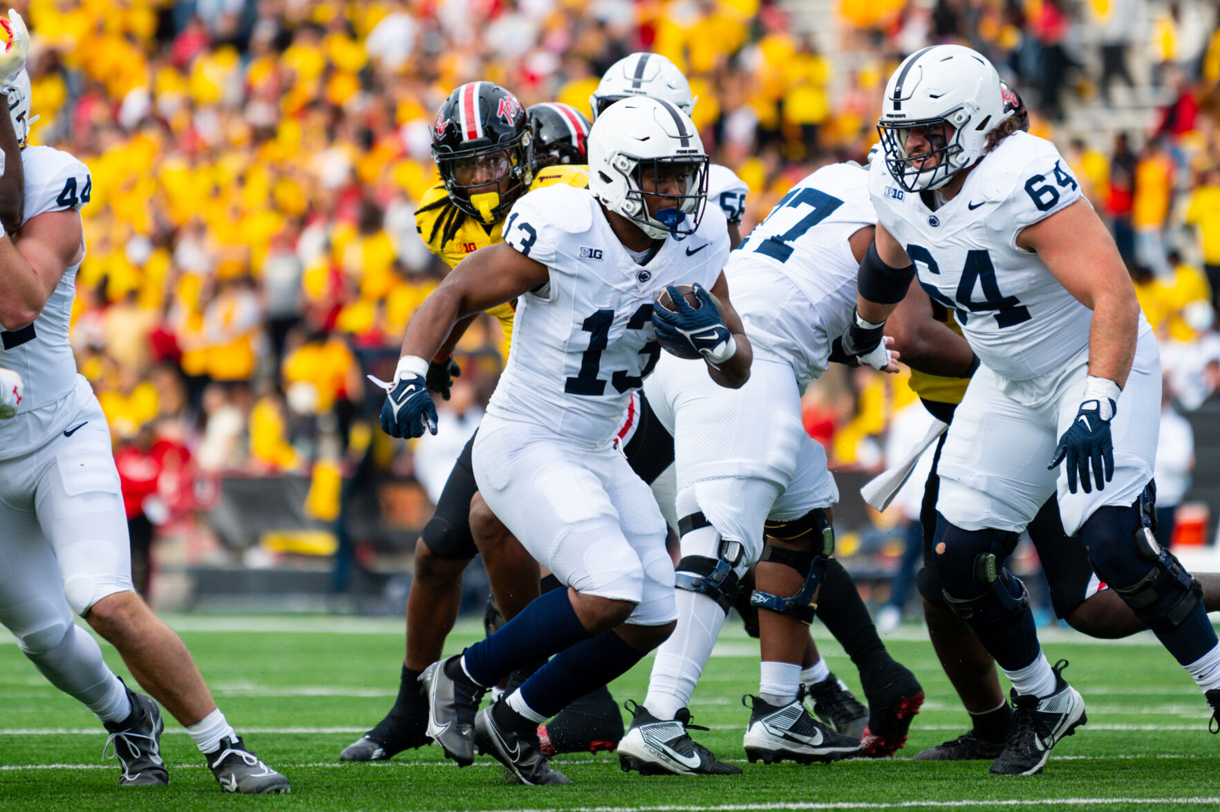 Penn State Beats Breaks Off Maryland Behind Dominant Offensive Showing ...