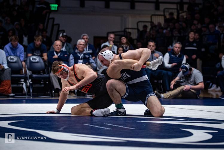Penn State wrestling honors 8 seniors in victory over Clarion Penn