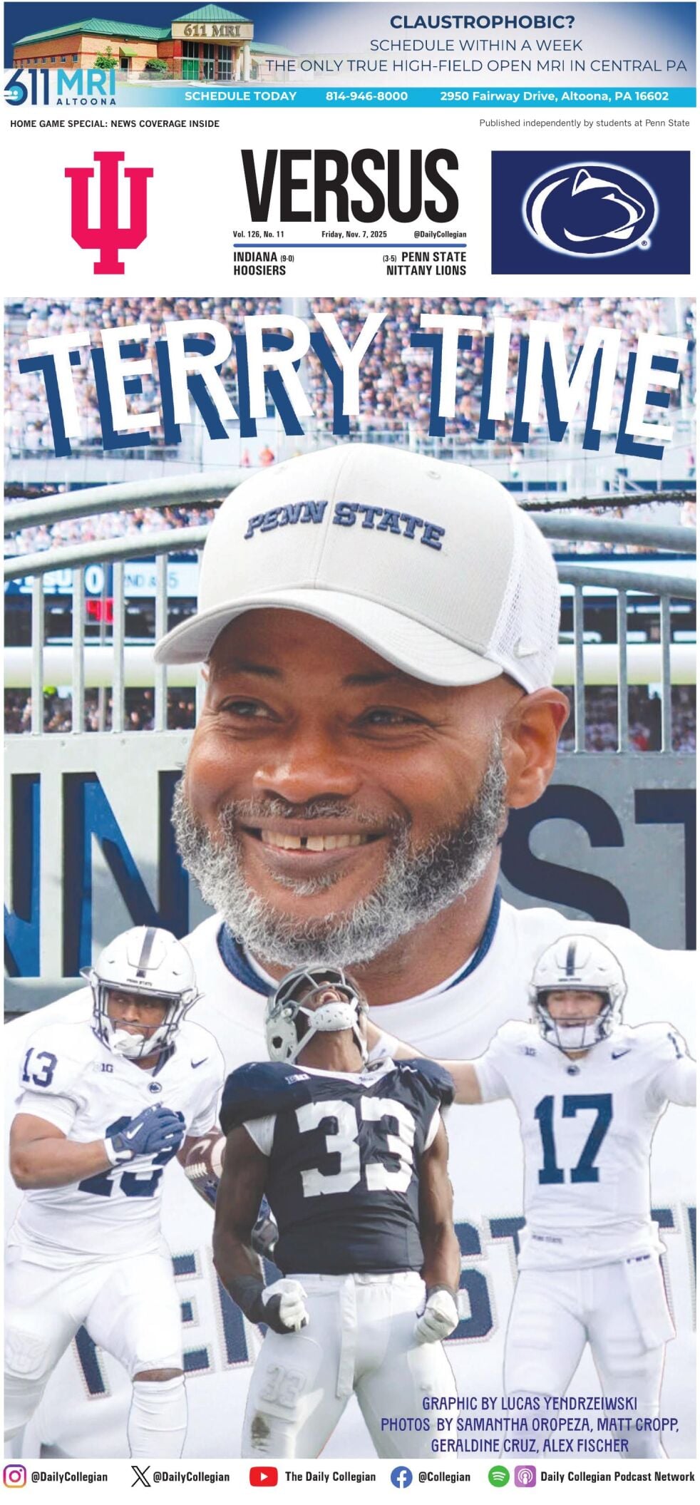 The Daily Collegian for Nov. 7, 2025 | Print Editions | Daily Collegian ...