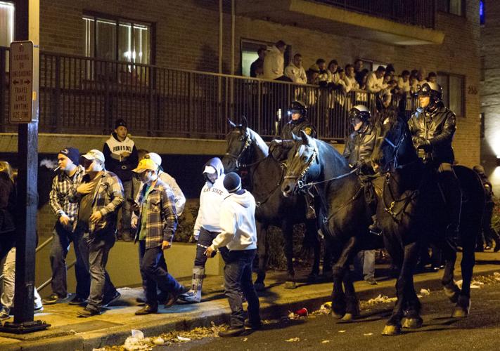 Students riot after Penn State upsets No. 2 Ohio State | News ...
