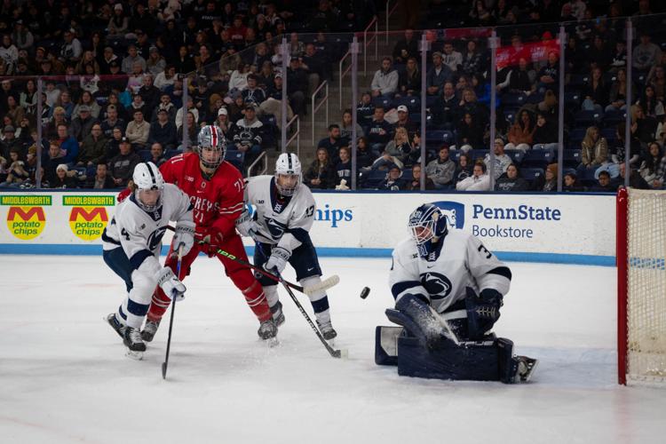 OhioState Hockey game versus Penn State University
