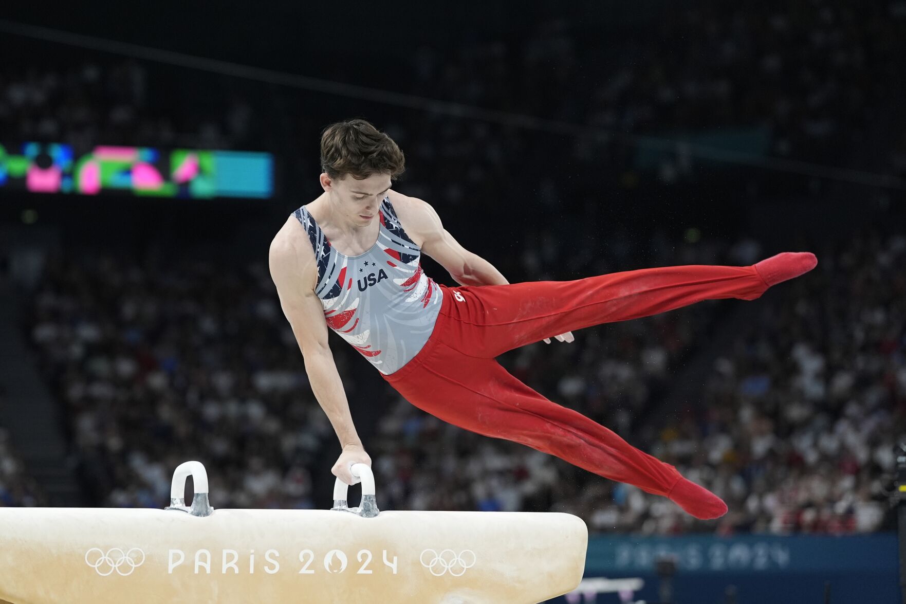 Ex-Penn State Stephen Nedoroscik Wins Bronze In Pommel Horse | 2024 ...