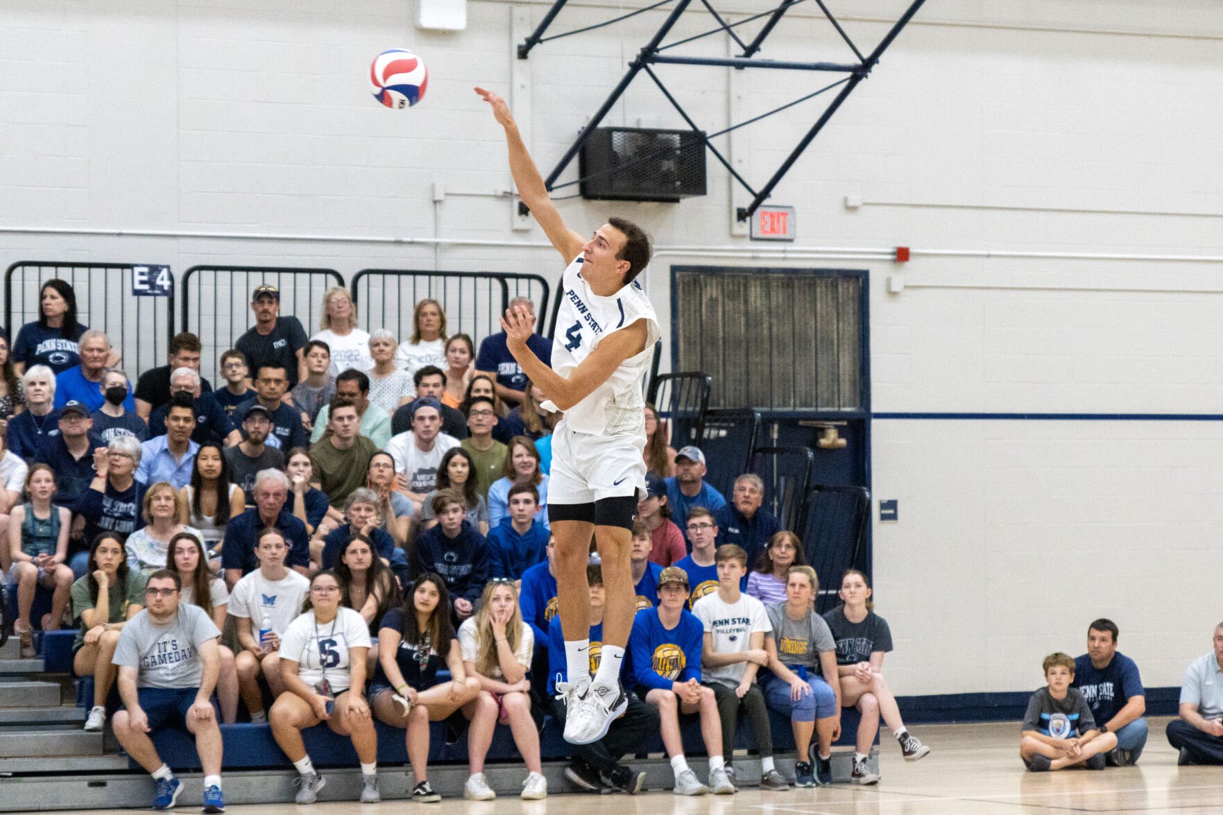 No. 3 Penn State Men's Volleyball Steamrolls No. 15 Charleston In ...