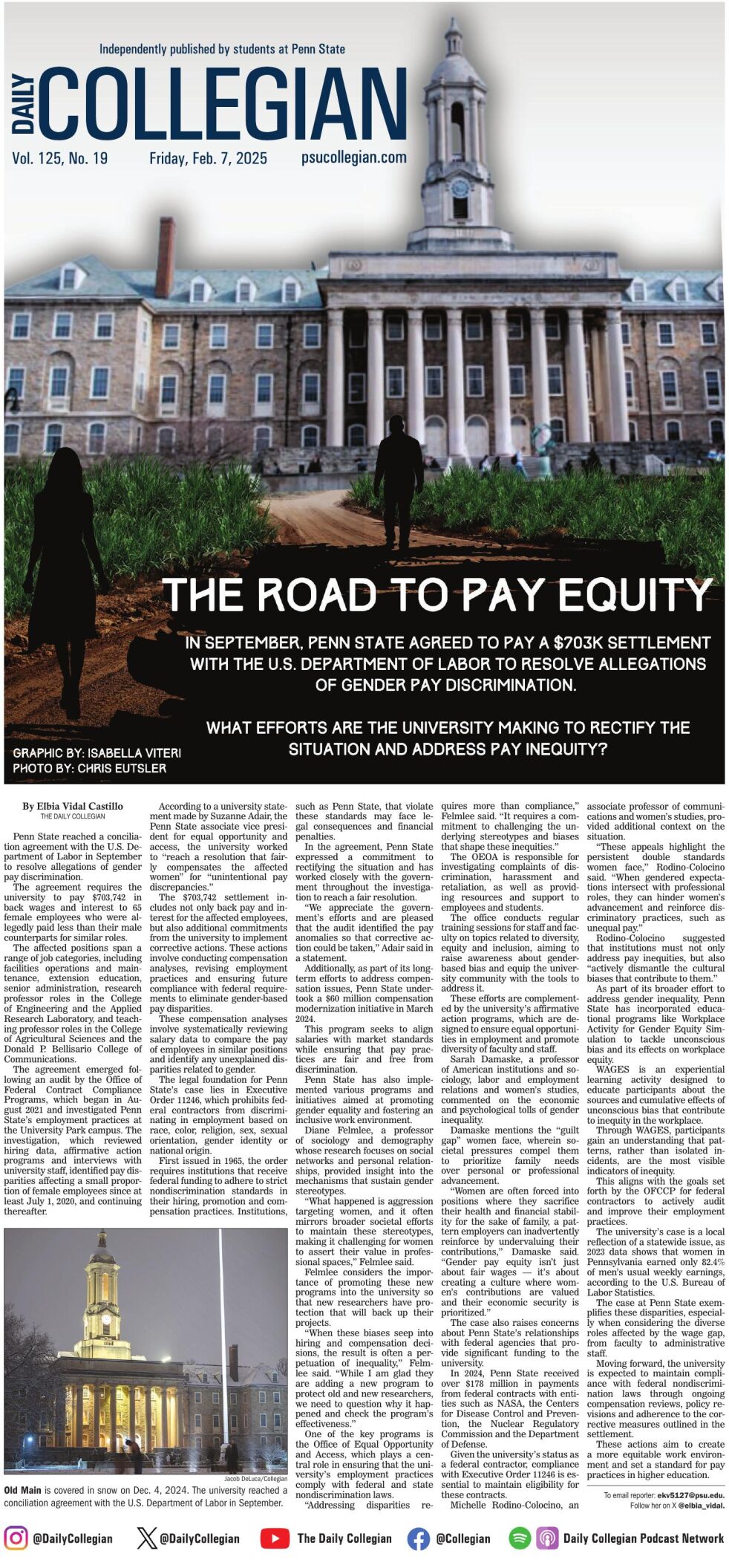 The Daily Collegian for Feb. 7, 2025 | Print Editions | Daily Collegian ...