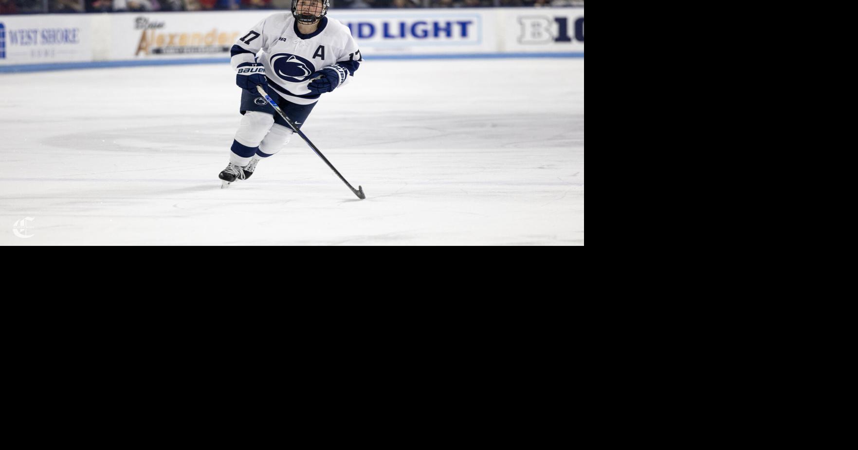 Kendall Butze skates during a Penn State women’s hockey game against Cornell