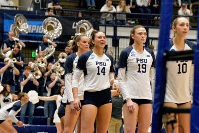 Penn State Women's Volleyball Elite Eight vs Creighton, Players Walk On