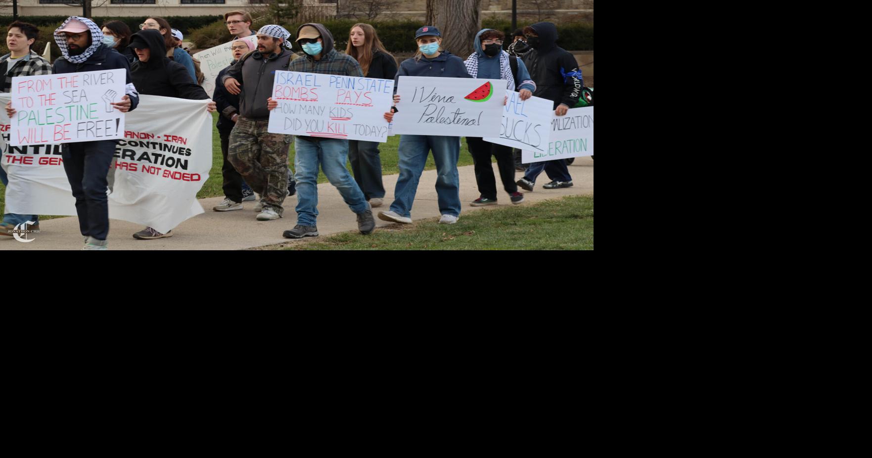 SJP holds protest to ‘continue fighting until the full liberation’ of Palestine