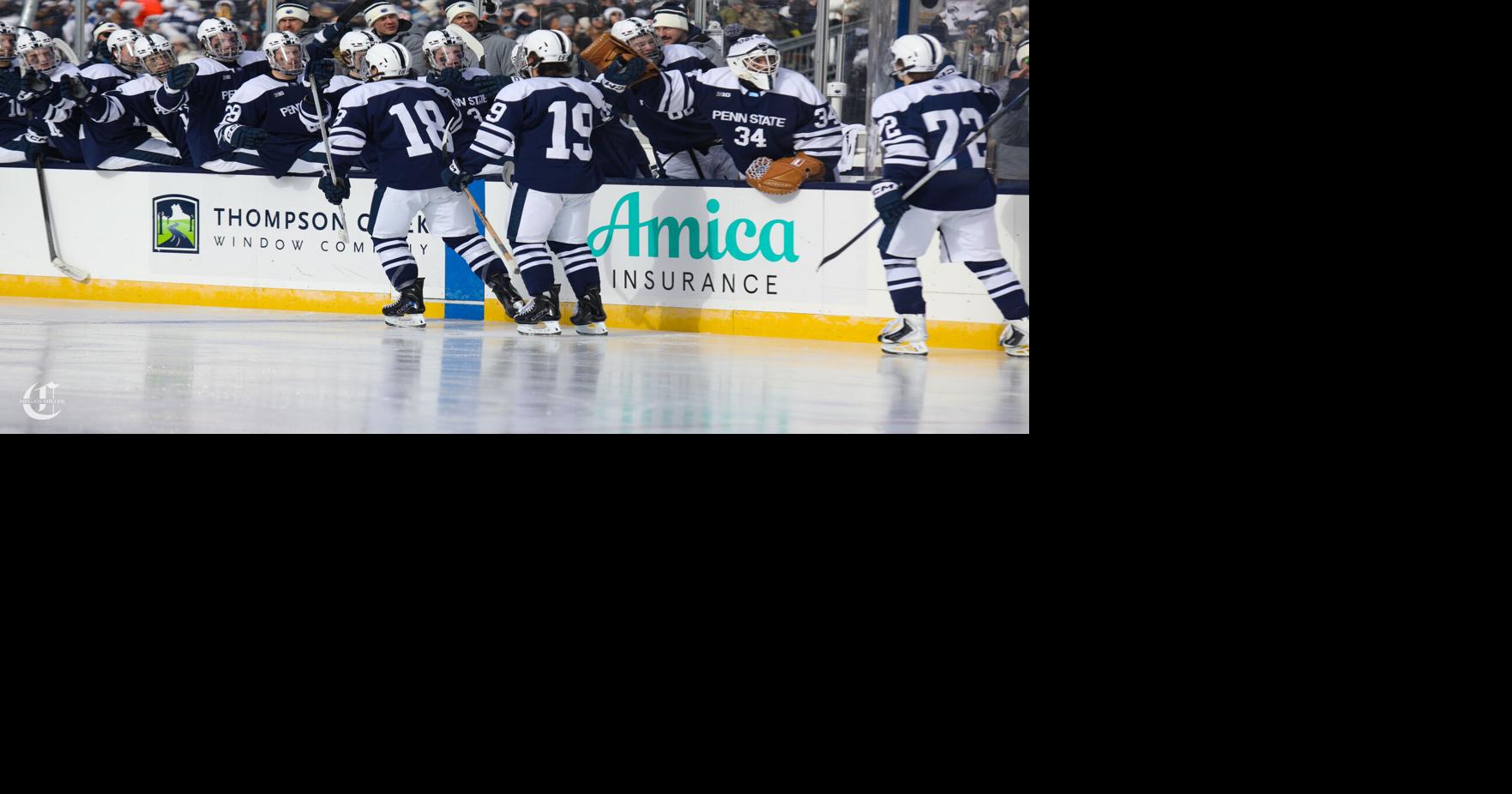 No. 5 Penn State men’s hockey feels community support in Beaver Stadium game loss to No. 2 Michigan State