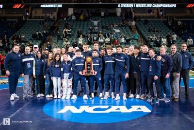 NCAA Wrestling Championships, Team with trophy