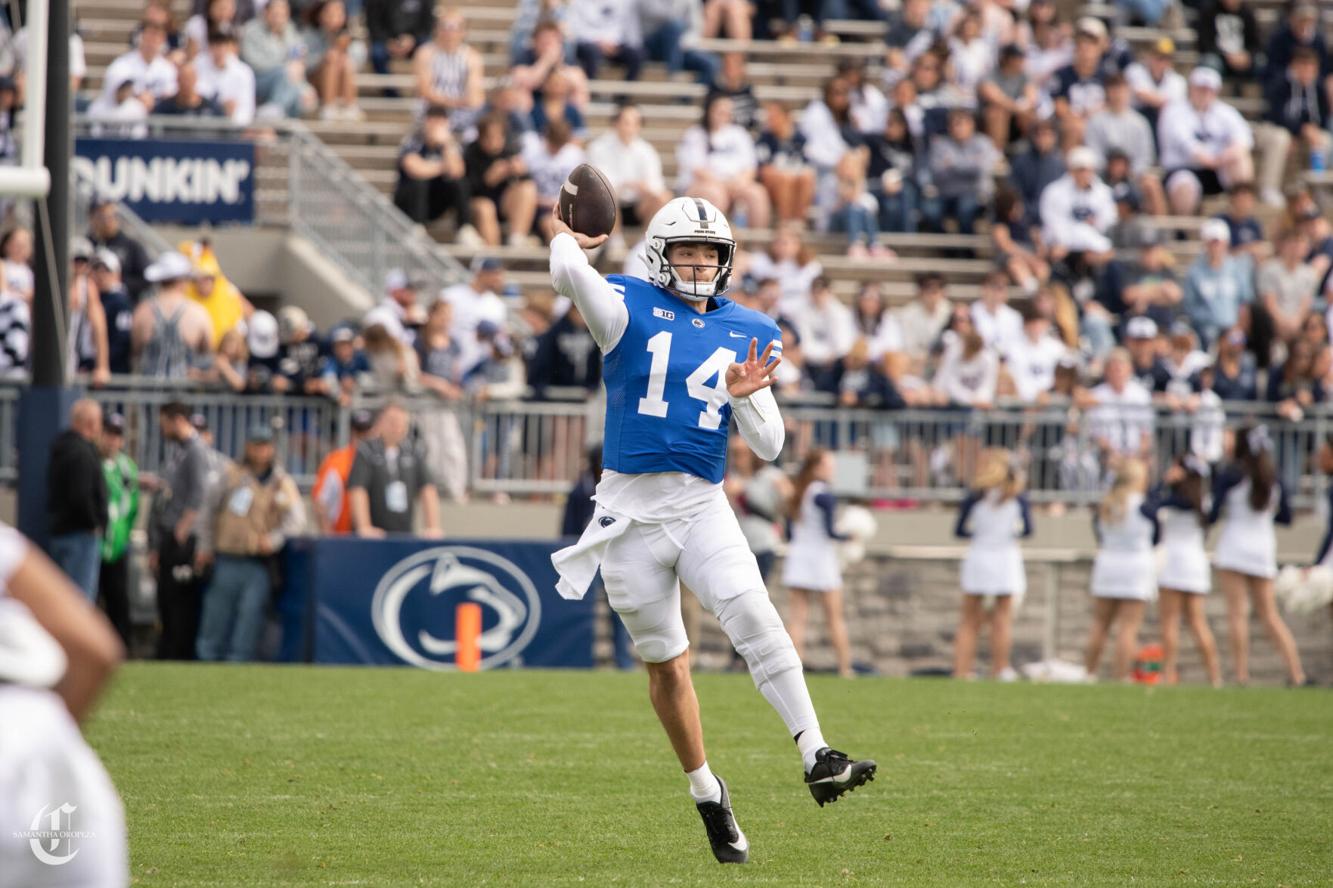 Postspring 2025 Penn State offensive depth chart projection Penn