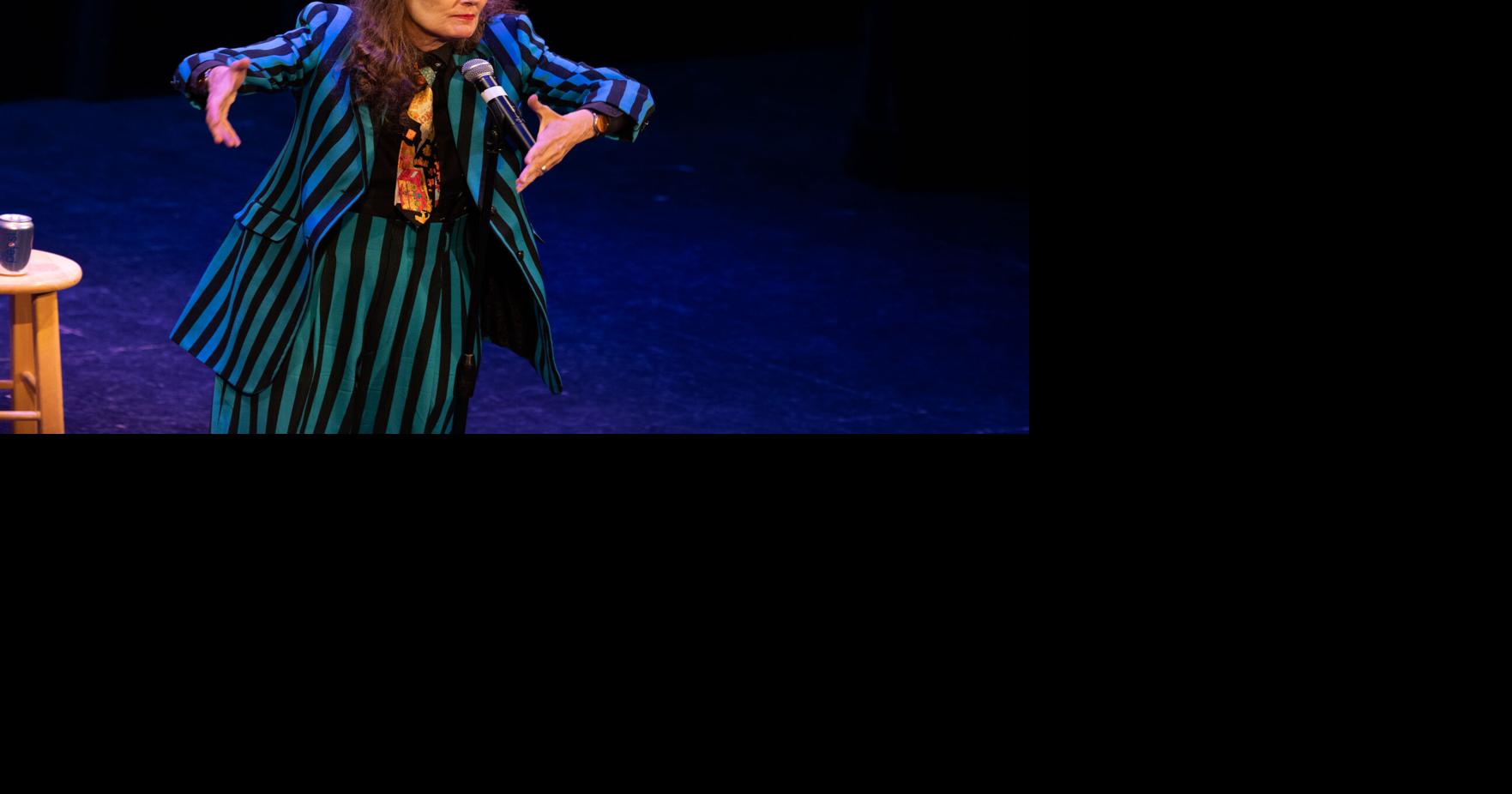Comedian Paula Poundstone laughs with the audience at The State Theatre ...