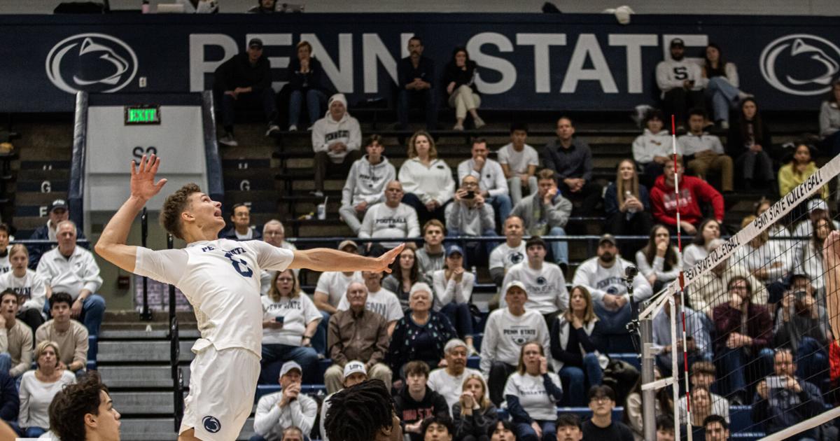 Penn State men's volleyball extends hot streak with sweep over No. 15 ...