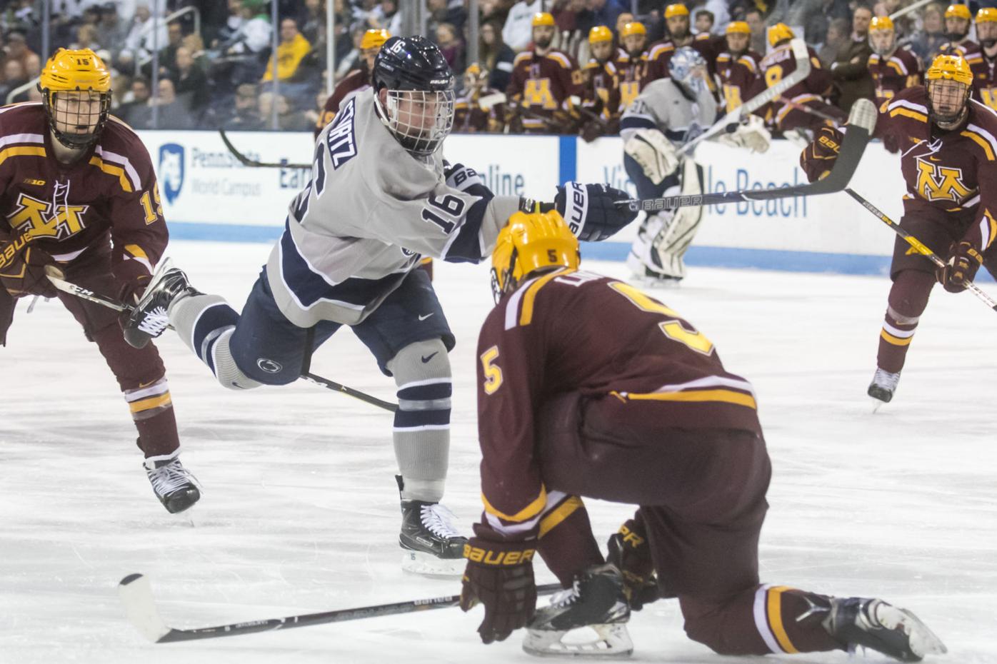 Penn State Hockey's Chase Berger Re-Signs With AHL's Wilkes-Barre