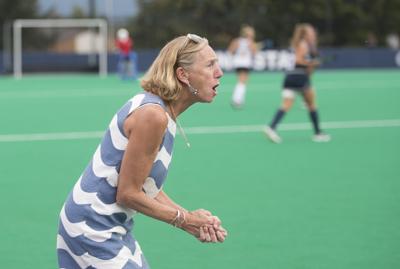 field hockey vs Iowa, coach