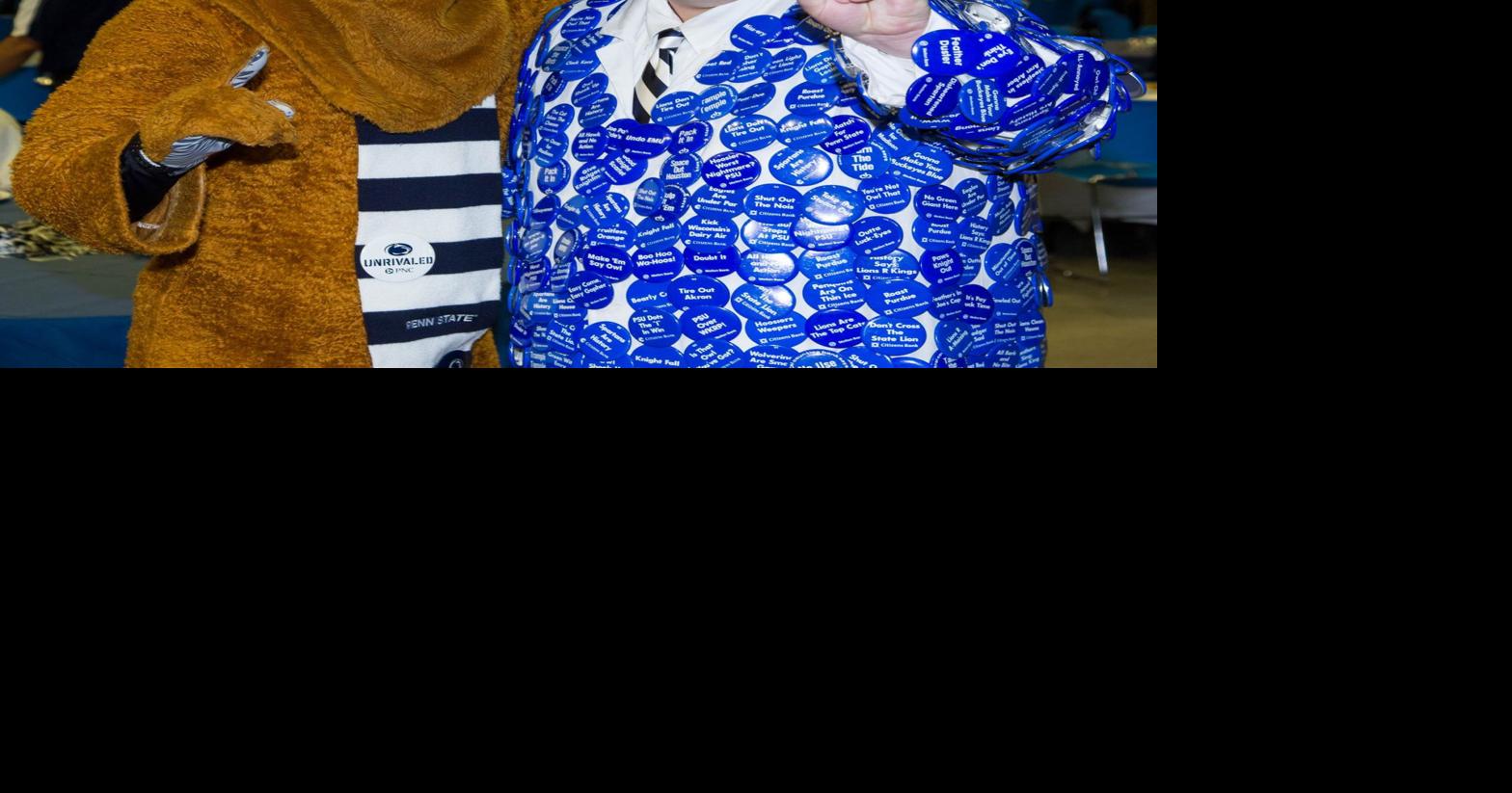 Do you know the Button Man? One Penn State fan’s collection has taken a ...