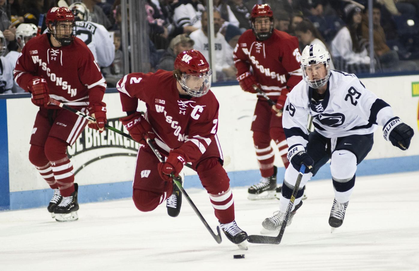 Folkes Finishes Wisconsin in Overtime, Men's Hockey Advances to B1G  Semifinals - Penn State Athletics
