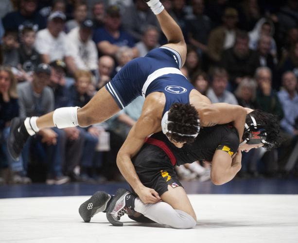Penn State wrestling’s Roman BravoYoung continues big weekend with