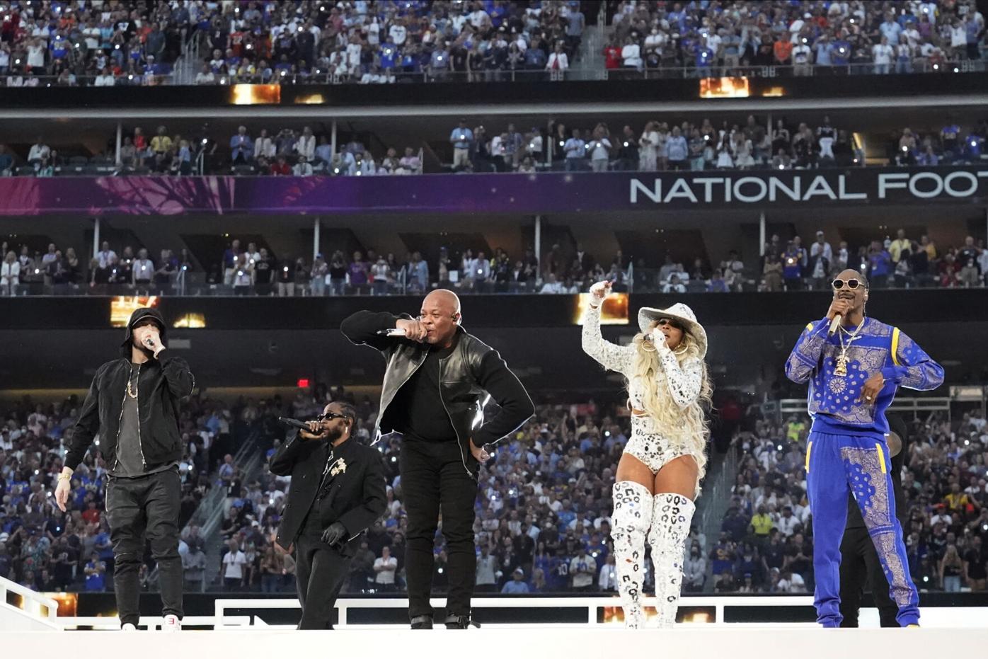 Dr. Dre leads electrifying Super Bowl 2022 halftime show - Los Angeles Times