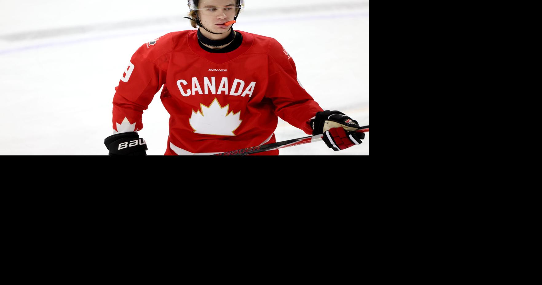 Gavin McKenna shines in Team Canada's win over Team Denmark in World Junior Championship