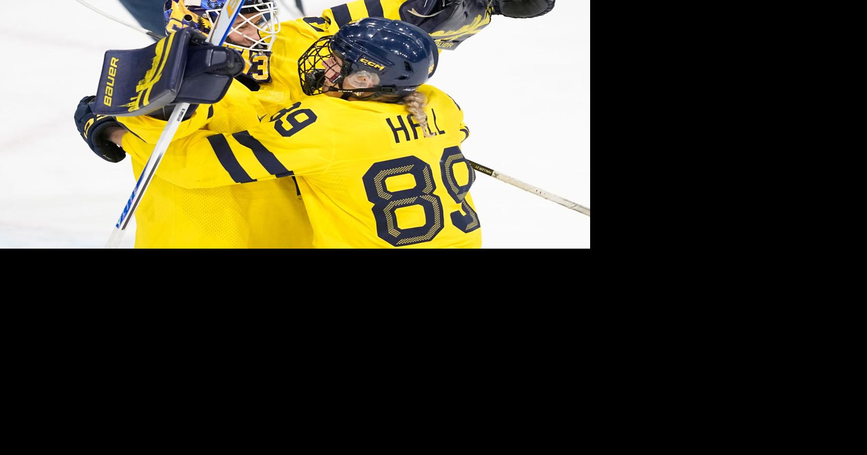 Hall, Adolfsson to represent Team Sweden in Olympic Quarterfinal game against Team Czechia