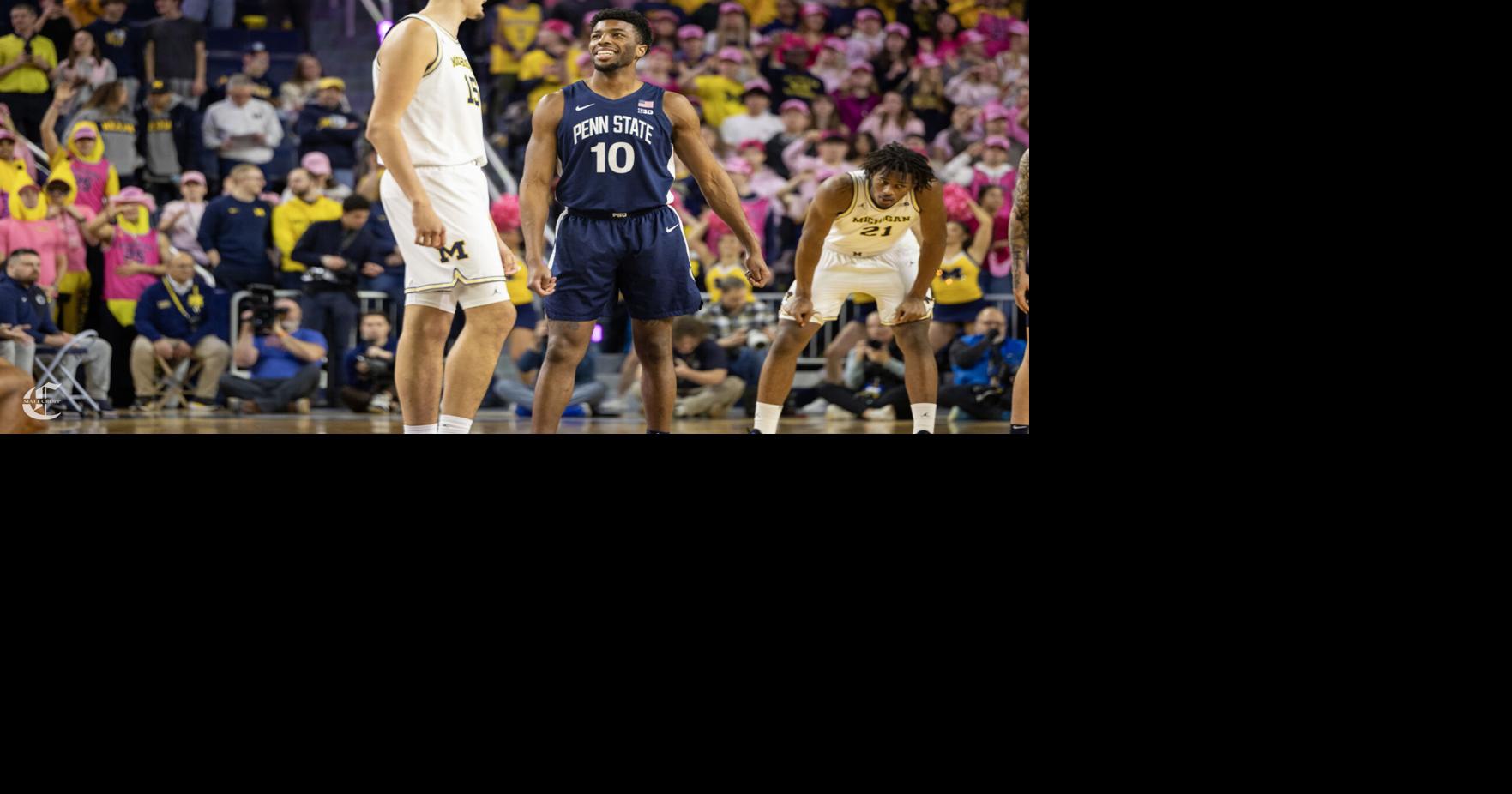 ‘We’re undermanned’ | Penn State men’s basketball was blown out by Michigan in midst of injuries