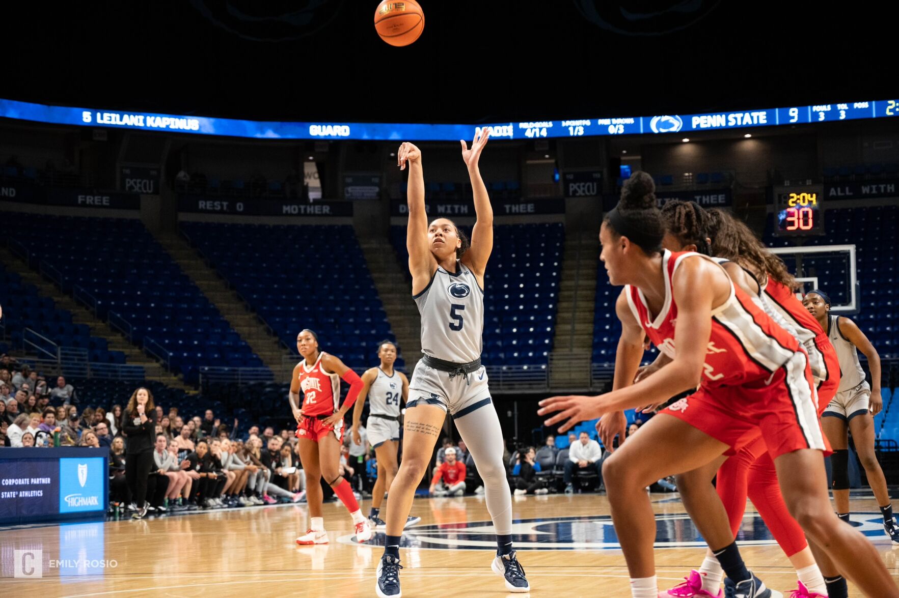 Penn State women's basketball Leilani Kapinus shines in win over Navy ...