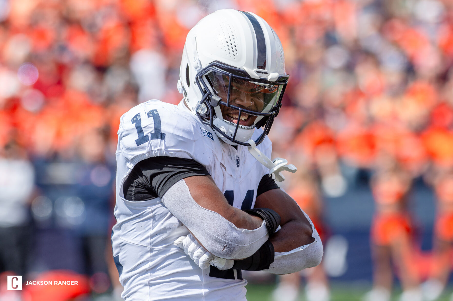 Penn State's Abdul Carter Makes Move From Linebacker To Defensive End ...