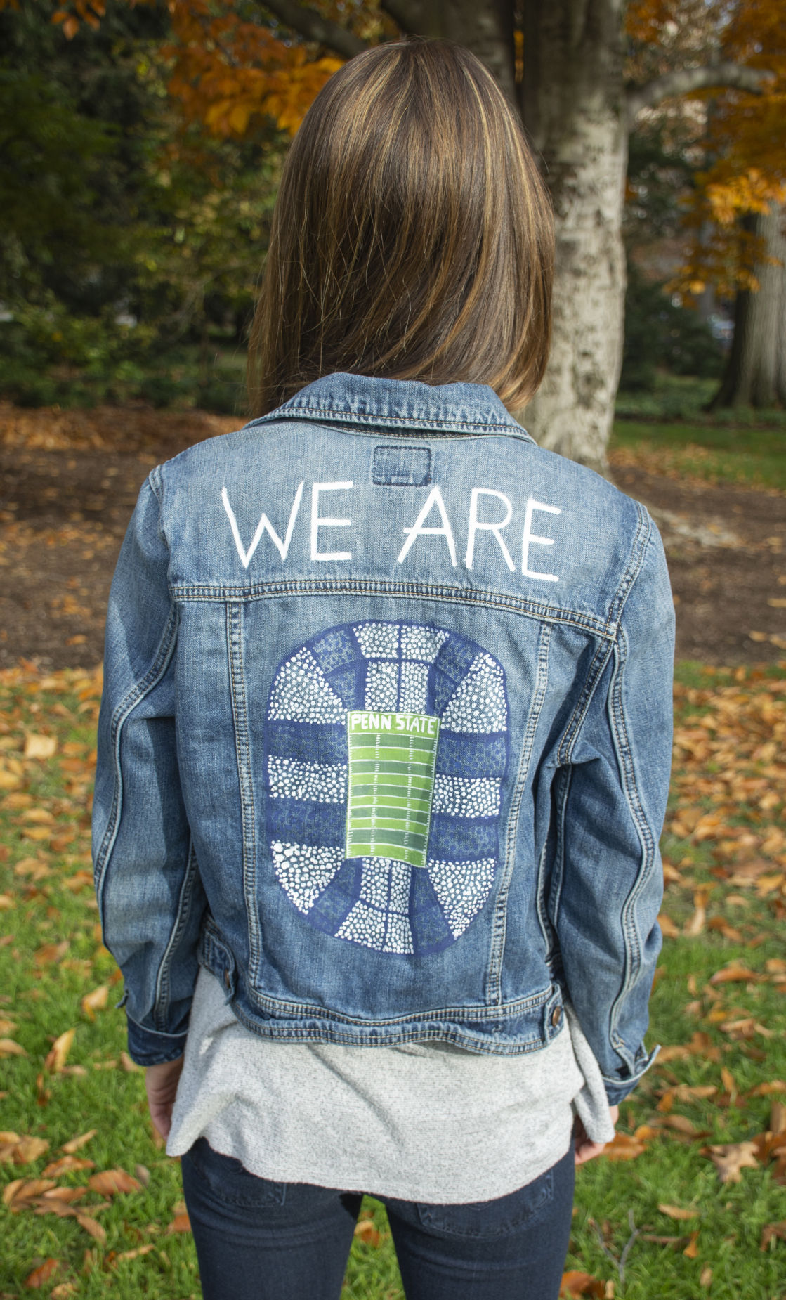 Penn state shop jean jacket