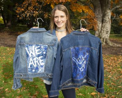 Sporting school pride, in denim: Two students create and sell Penn