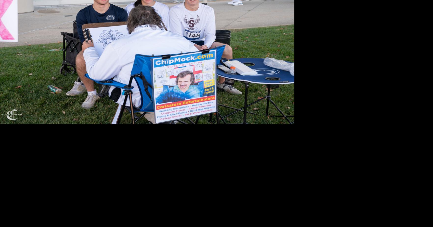 THON 5K, caricature drawing | | psucollegian.com