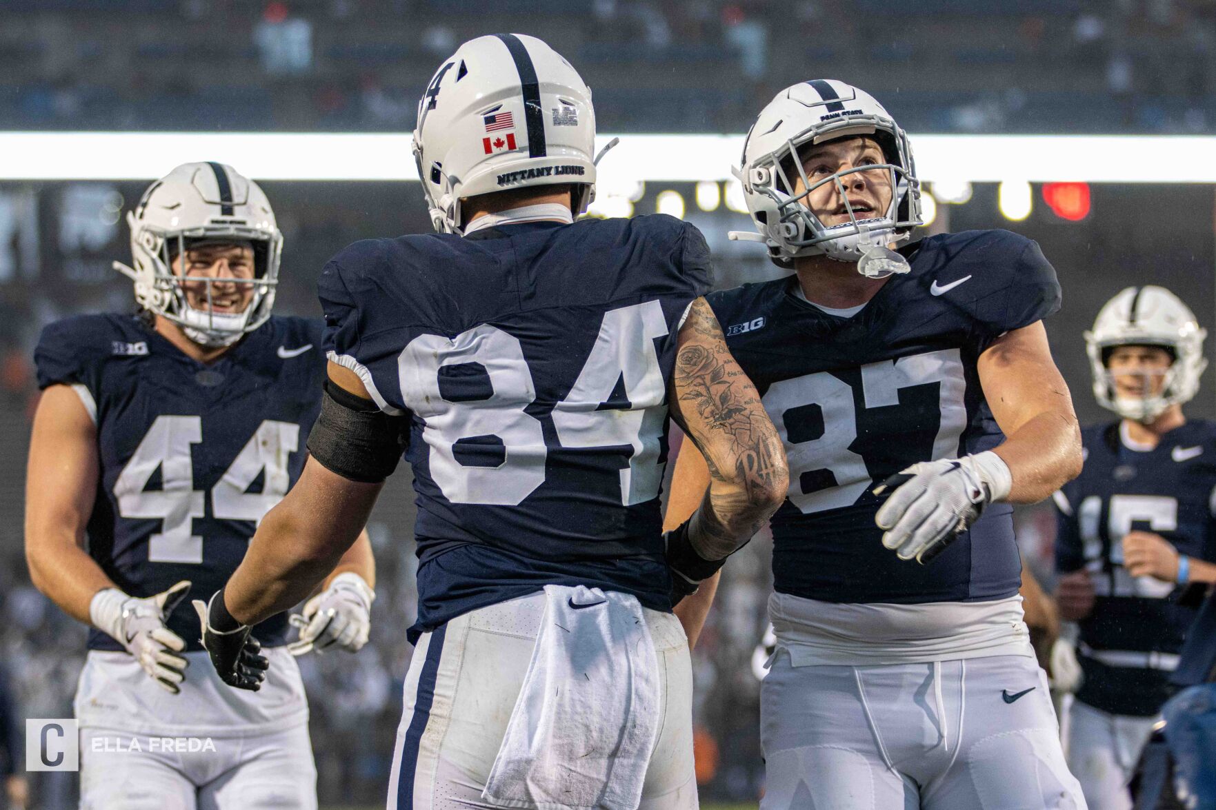 Andrew Rappleyea Penn State TE Andrew Rappleyea using 'technique' to see field in 2024 ...
