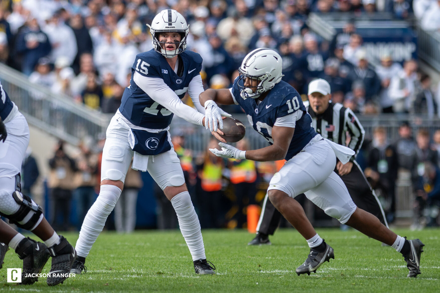 PSU Football V. Michigan, Drew Allar and Nick Singleton ...