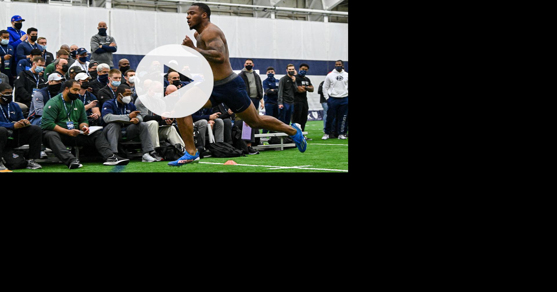 Micah Parsons, Jayson Oweh shine at Penn State football's Pro Day 2021 ...