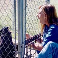 Debbie Shell Deborah O'Shell Personality Profile: O'Shell playing with one of the ...