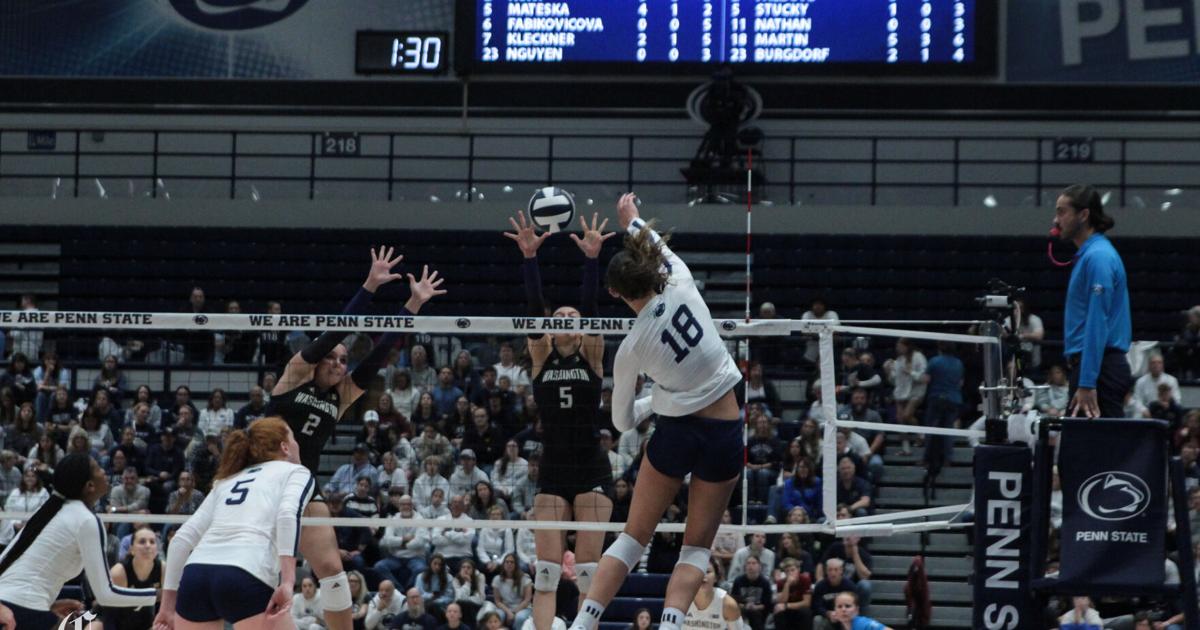 Penn State women’s volleyball against UCLA on the road.