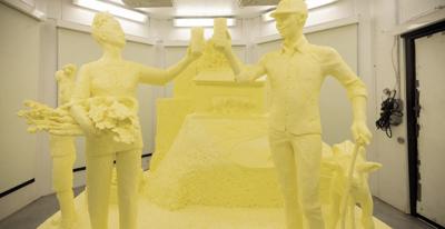 Half-ton butter sculpture unveiled at PA Farm Show