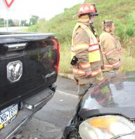 Car rear-ends truck on Alliance Drive Friday evening
