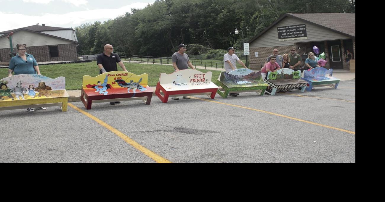 Jefferson County Housing Authority unveils Buddy Benches in