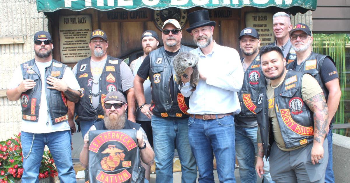 Leathernecks Nation meets Punxsy Phil News