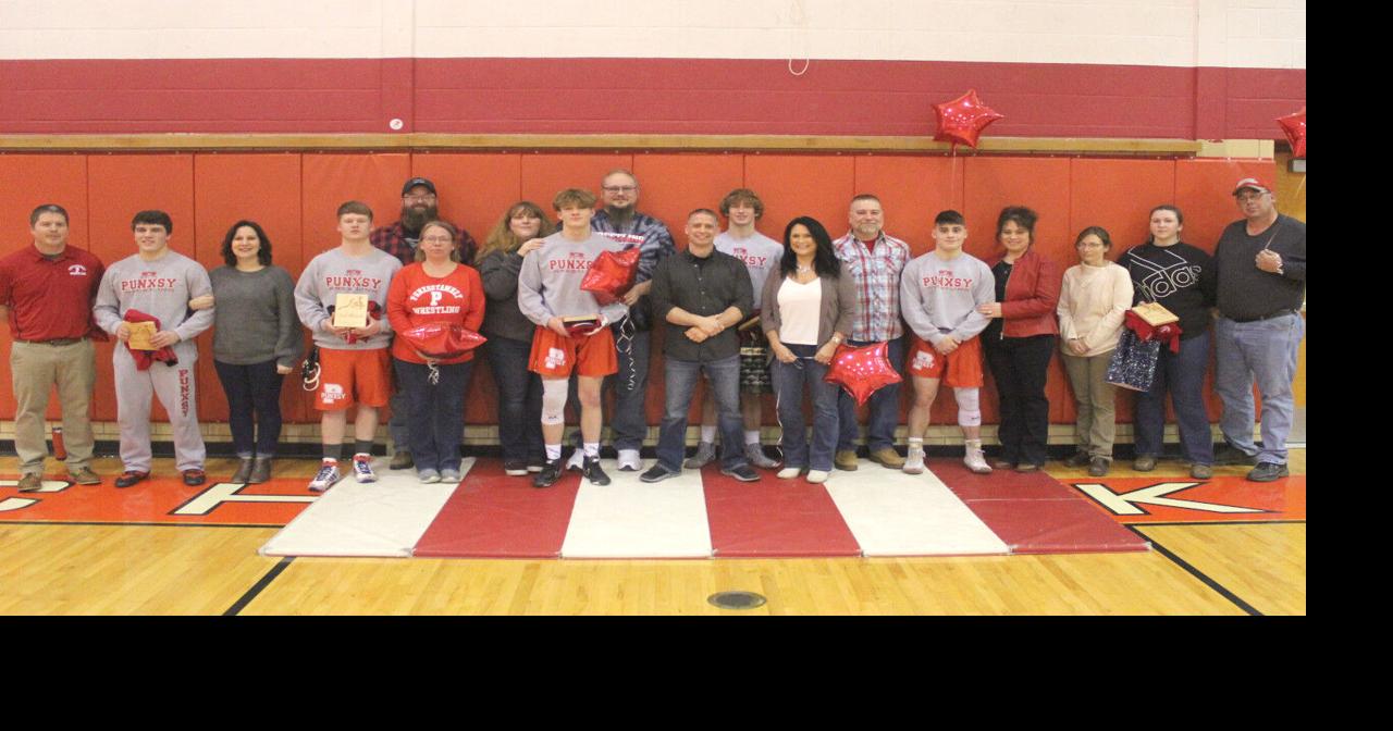 Punxsy Chucks wrestling recognizes seniors News