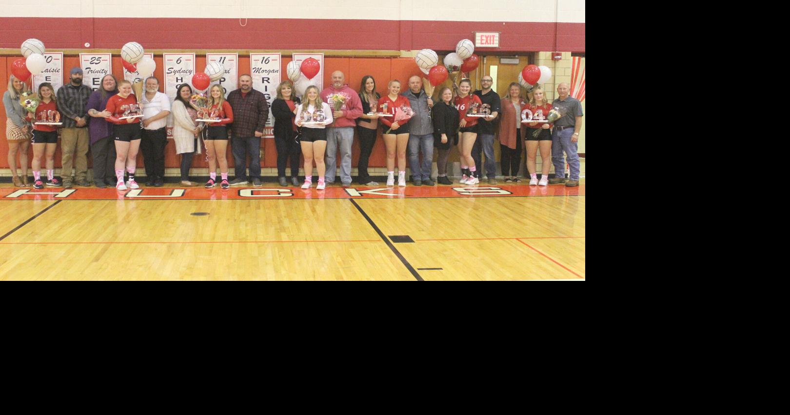 Lady Chucks volleyball honors seniors News