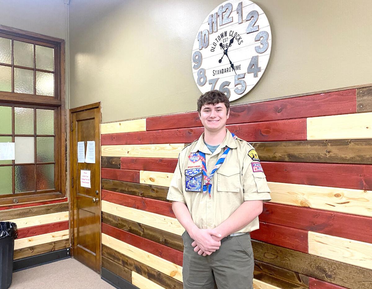 Fischer completes Eagle Scout project at community center News