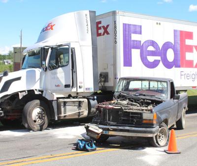 FedEx pickup crash